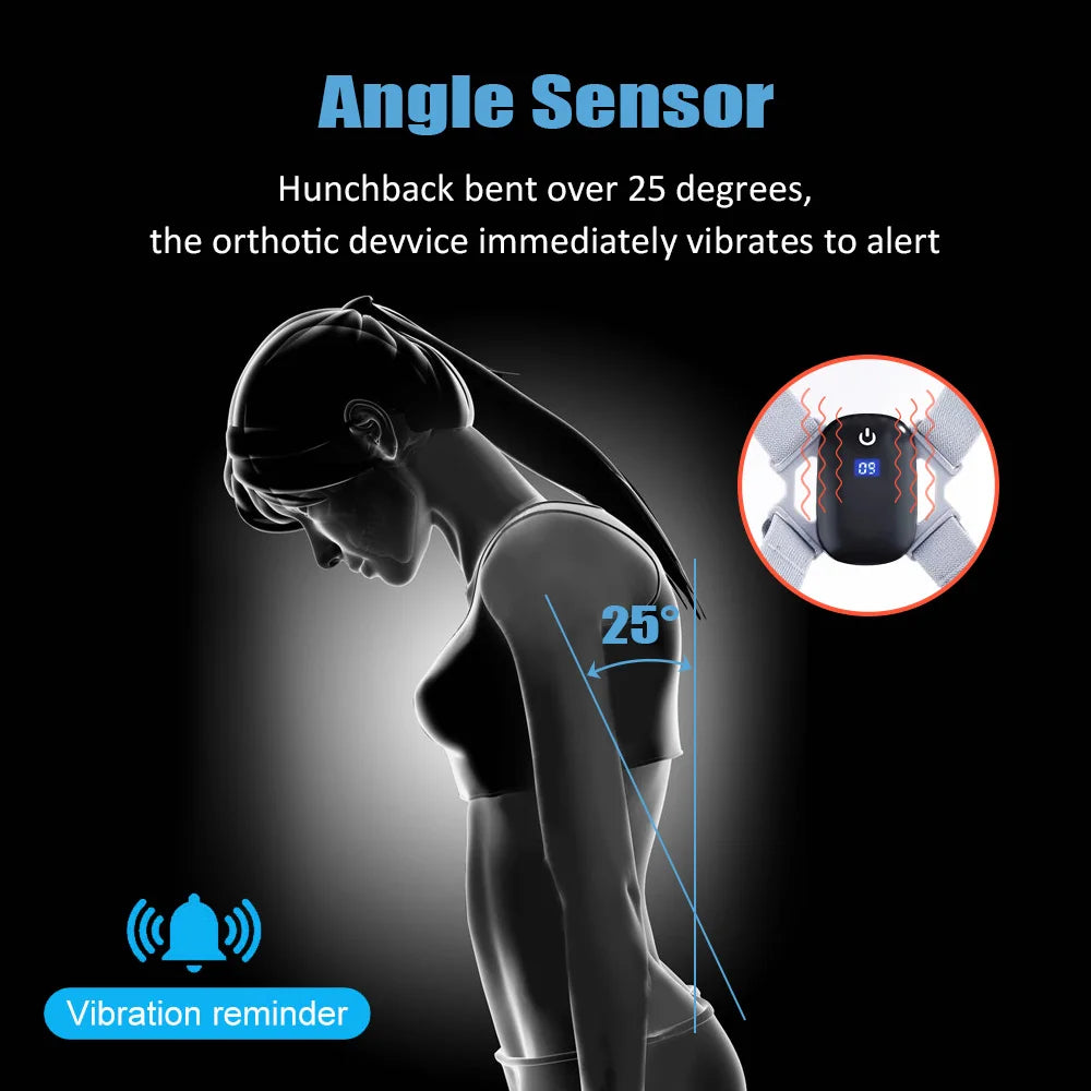 Smart Correction Belt Sensor Orthosis Invisible Reminder