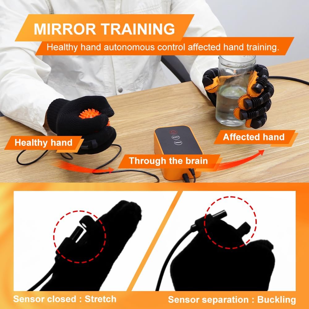 RehabGlove Pro® Portable Stroke Rehabilitation Finger Exerciser