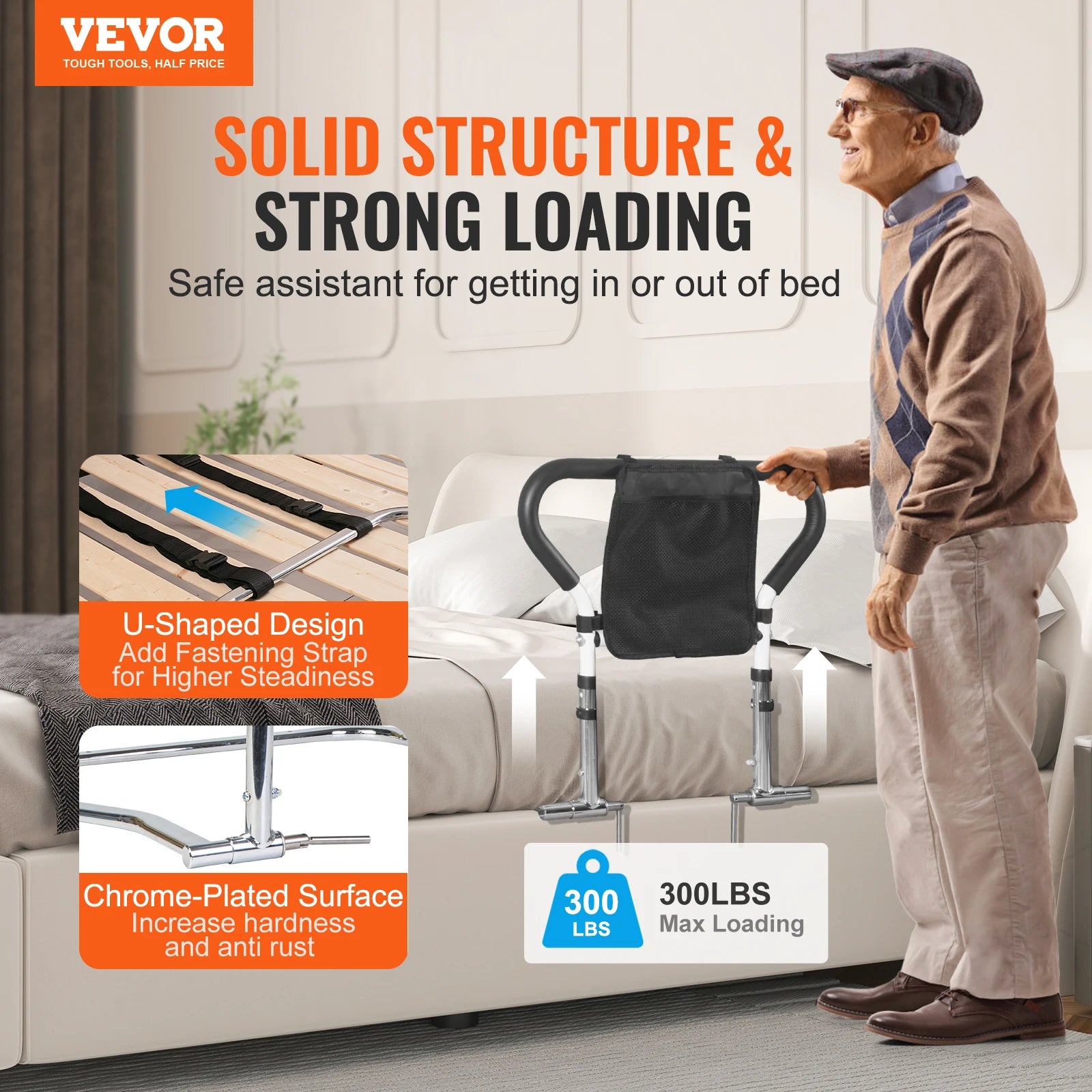 VEVOR Bed Rails for Elderly Adults