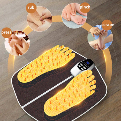 Foldable Foot Massage Pad Acupoint Acupuncture Therapy