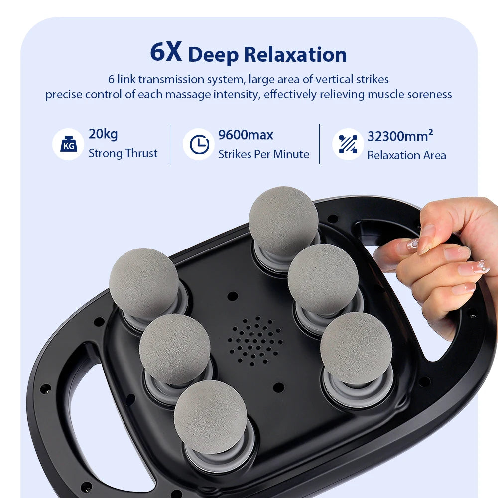 UltraRelief Six-Head Massager